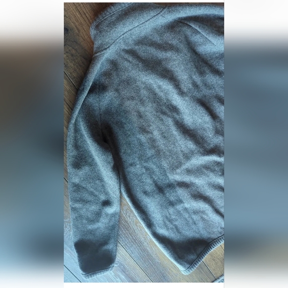 Jones New York Charcoal Gray Coat Size Large Wool & Nylon Blend Large Buttons. - Picture 11 of 12